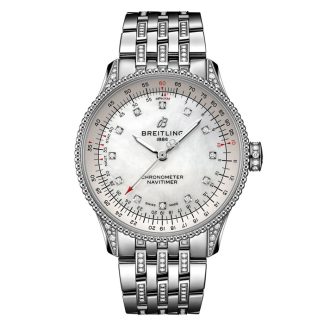 Breitling Navitimer Automatic 35mm Orologio da donna Madreperla A17395721G1A1