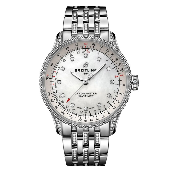 Breitling Navitimer Automatic 35mm Orologio da donna Madreperla A17395721G1A1