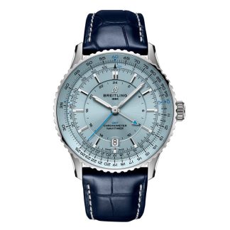 Breitling Navitimer Automatic GMT 41mm Orologio Uomo Azzurro A32310171C1P1