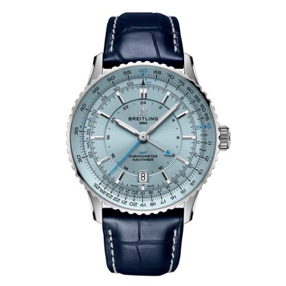 Breitling Navitimer Automatic GMT 41mm Orologio Uomo Azzurro A32310171C1P1