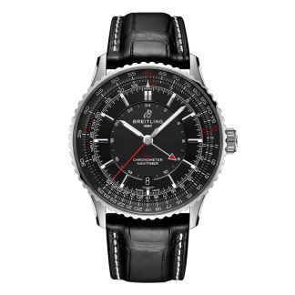 Breitling Navitimer Automatic GMT 41mm Orologio Uomo Nero A32310251B1P1
