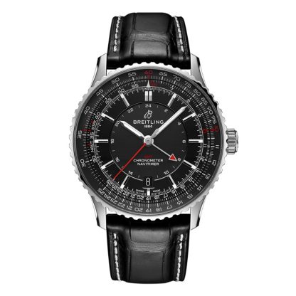 Breitling Navitimer Automatic GMT 41mm Orologio Uomo Nero A32310251B1P1