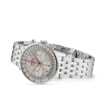Breitling Navitimer B01 Cronografo 41 Orologio in acciaio inossidabile AB0139211G1A1 - immagine 2