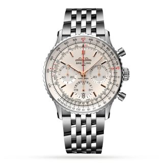 Breitling Navitimer B01 Cronografo 41 Orologio in acciaio inossidabile AB0139211G1A1