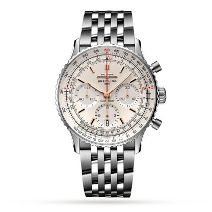 Breitling Navitimer B01 Cronografo 41 Orologio in acciaio inossidabile AB0139211G1A1