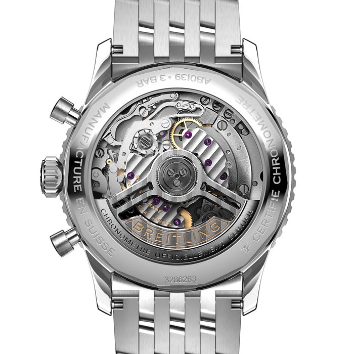 Breitling Navitimer B01 Cronografo 41 Orologio in acciaio inossidabile AB0139211L1A1 - immagine 4
