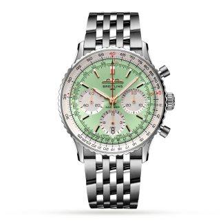 Breitling Navitimer B01 Cronografo 41 Orologio in acciaio inossidabile AB0139211L1A1
