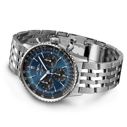 Breitling Navitimer B01 Cronografo 41 Orologio in acciaio inossidabile AB0139241C1A1 - immagine 3