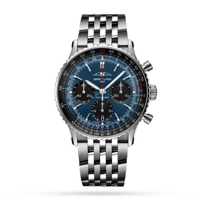 Breitling Navitimer B01 Cronografo 41 Orologio in acciaio inossidabile AB0139241C1A1