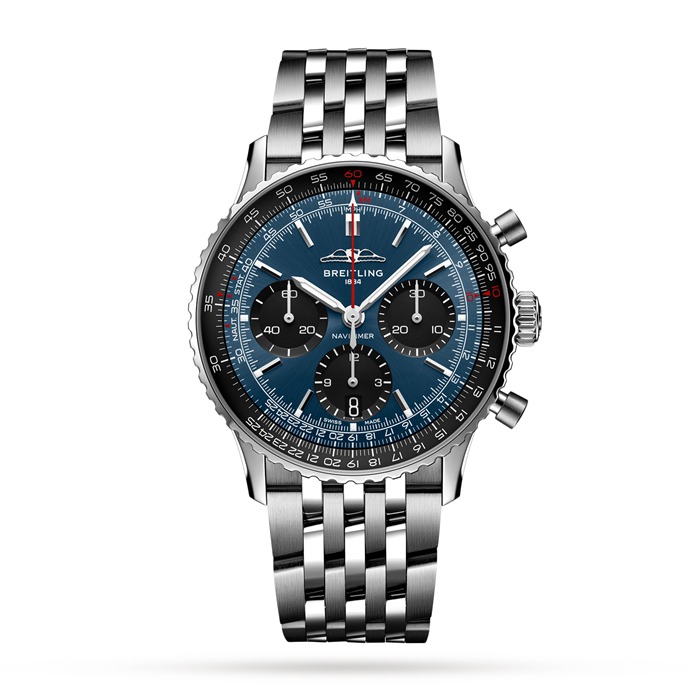 Breitling Navitimer B01 Cronografo 41 Orologio in acciaio inossidabile AB0139241C1A1
