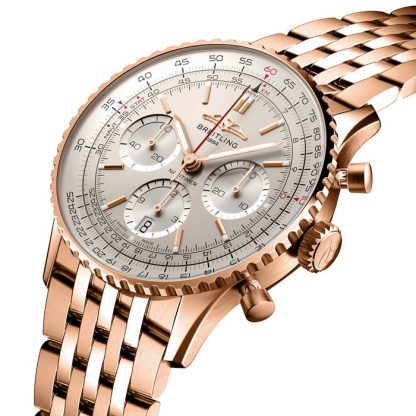 Breitling Navitimer B01 Cronografo 41 Orologio in oro rosso 18 carati RB0139211G1R1 - immagine 2
