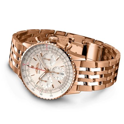 Breitling Navitimer B01 Cronografo 41 Orologio in oro rosso 18 carati RB0139211G1R1 - immagine 3