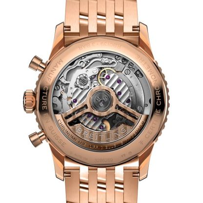 Breitling Navitimer B01 Cronografo 41 Orologio in oro rosso 18 carati RB0139211G1R1 - immagine 4