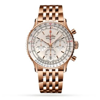 Breitling Navitimer B01 Cronografo 41 Orologio in oro rosso 18 carati RB0139211G1R1