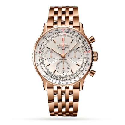 Breitling Navitimer B01 Cronografo 41 Orologio in oro rosso 18 carati RB0139211G1R1