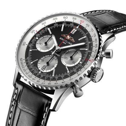 Breitling Navitimer B01 Cronografo 41mm Orologio Uomo Nero AB0139211B1P1 - immagine 2