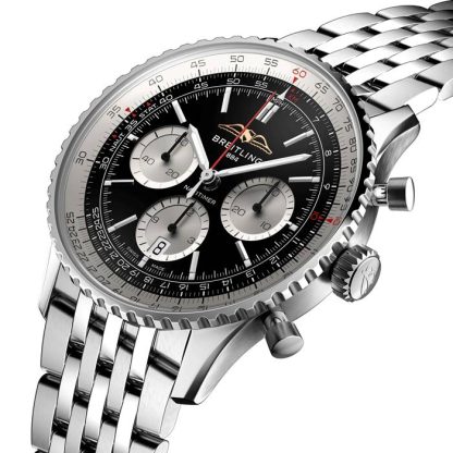 Breitling Navitimer B01 Cronografo 43 Nero Orologio AB0138211B1A1 - immagine 2