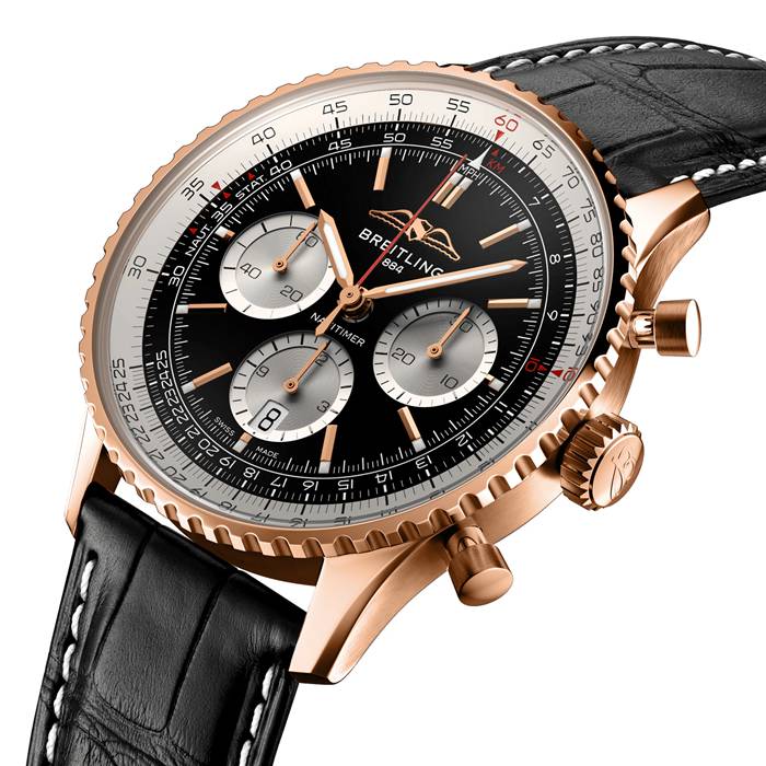 Breitling Navitimer B01 Cronografo 43 Orologio Nero RB0138211B1P1 - immagine 3