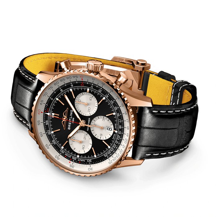 Breitling Navitimer B01 Cronografo 43 Orologio Nero RB0138211B1P1 - immagine 4
