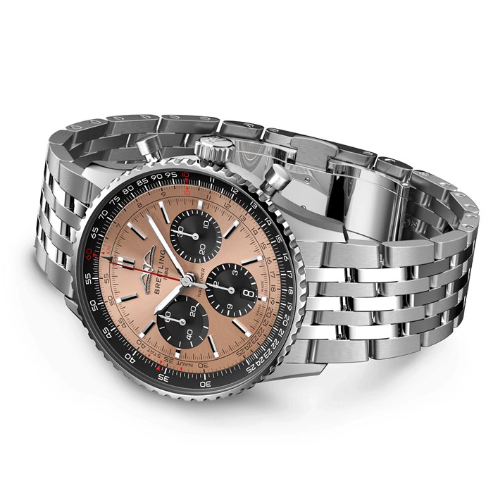 Breitling Navitimer B01 Cronografo 43 Orologio in acciaio inossidabile AB0138241K1A1 - immagine 3