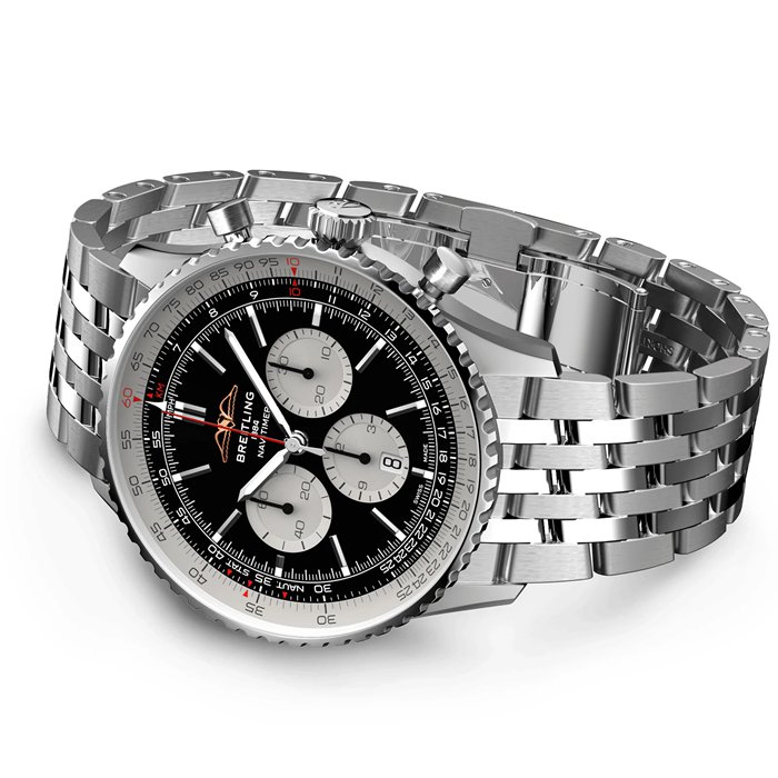 Breitling Navitimer B01 Cronografo 46 Orologio in acciaio inossidabile AB0137211B1A1 - immagine 3