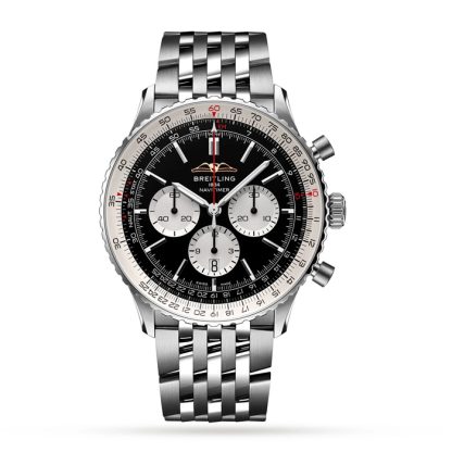Breitling Navitimer B01 Cronografo 46 Orologio in acciaio inossidabile AB0137211B1A1