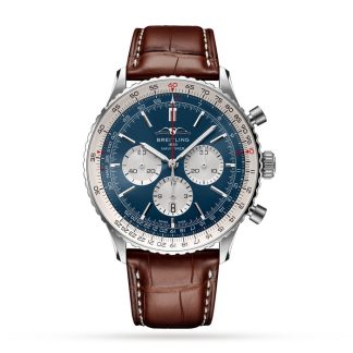 Breitling Navitimer B01 Cronografo 46 Orologio in acciaio inossidabile AB0137211C1P1