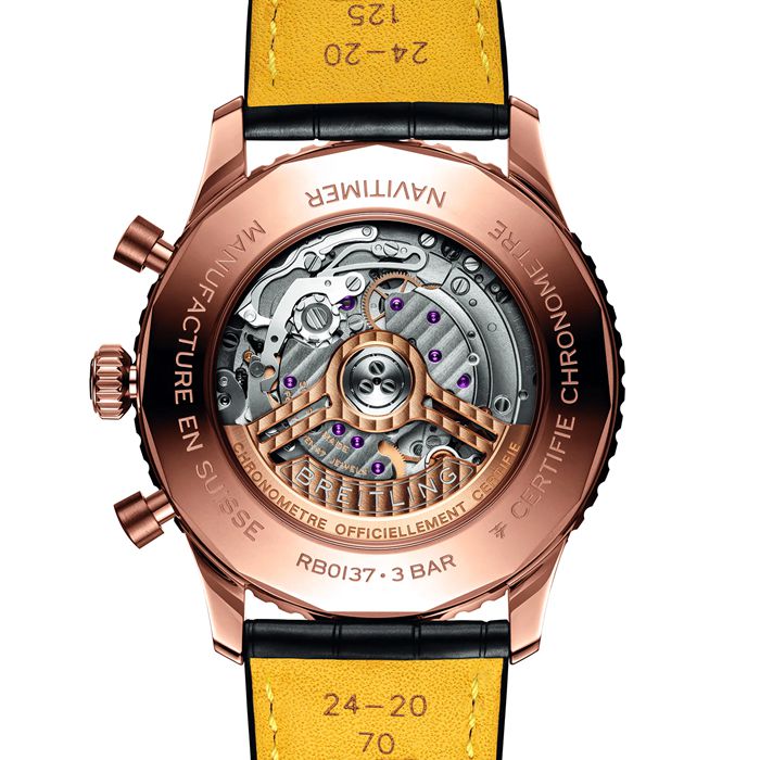 Breitling Navitimer B01 Cronografo 46 Orologio in oro rosso 18k RB0137241G1P1 - immagine 2