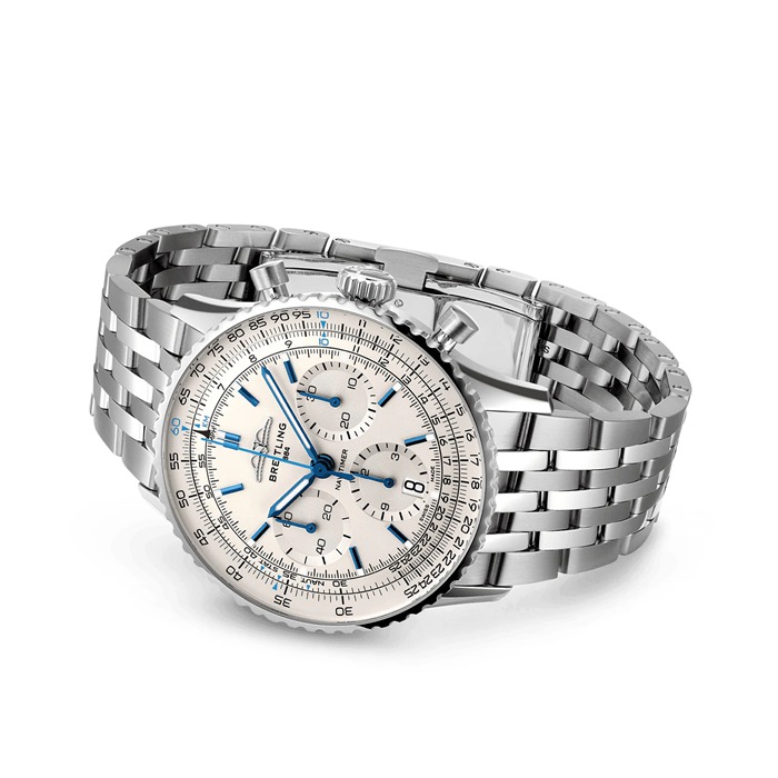 Breitling Navitimer Cronografo 41mm Uomo Bianco AB0139A71G1A1 - immagine 3