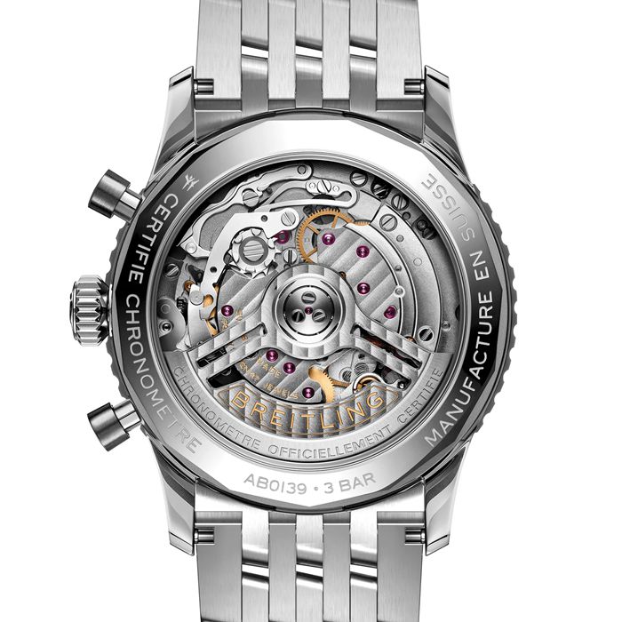 Breitling Navitimer Cronografo 41mm Uomo Bianco AB0139A71G1A1 - immagine 4