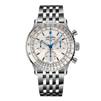 Breitling Navitimer Cronografo 41mm Uomo Bianco AB0139A71G1A1