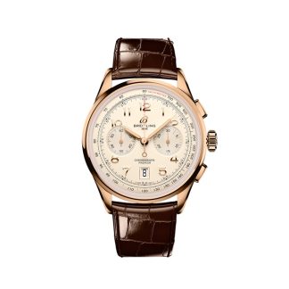 Breitling Premier B01 Cronografo 42mm Uomo Crema RB0145371G1P1