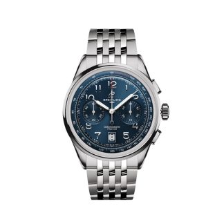 Breitling Premier B01 Cronografo 42mm Uomo Orologio Blu Acciaio Inox AB0145171C1A1