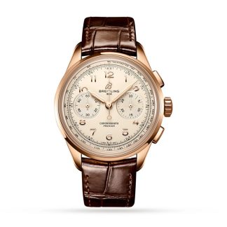 Breitling Premier B09 Cronografo 40 Orologio in oro rosso 18k RB0930371G1P1