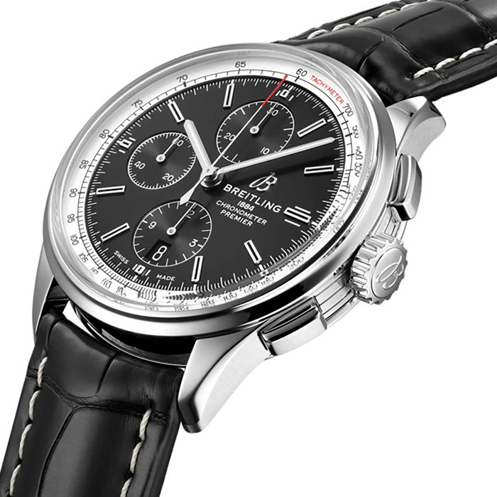 Breitling Premier Chronograph Automatic 42 Orologio in acciaio inossidabile A13315351B1P1 - immagine 2