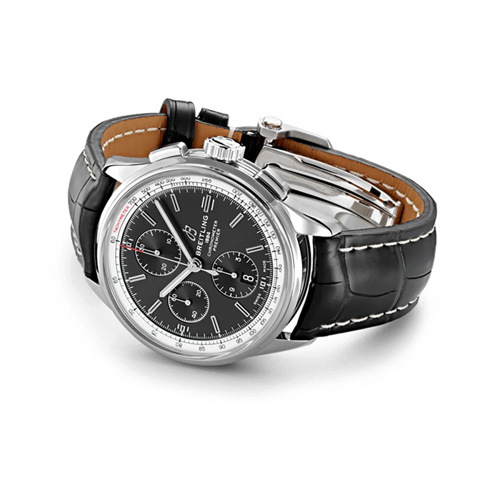Breitling Premier Chronograph Automatic 42 Orologio in acciaio inossidabile A13315351B1P1 - immagine 3