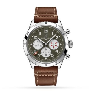Breitling Super AVI B04 Cronografo Curtiss Warhawk 46 Orologio AB04452A1L1X1