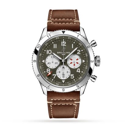 Breitling Super AVI B04 Cronografo Curtiss Warhawk 46 Orologio AB04452A1L1X1