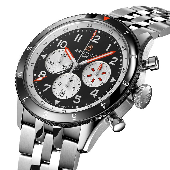 Breitling Super AVI B04 Cronografo GMT 46 Orologio Mosquito YB04451A1B1A1 - immagine 2