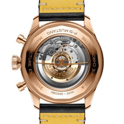Breitling Super AVI B04 Cronografo GMT 46 P-51 Mustang Orologio RB04451A1B1X1 - immagine 4