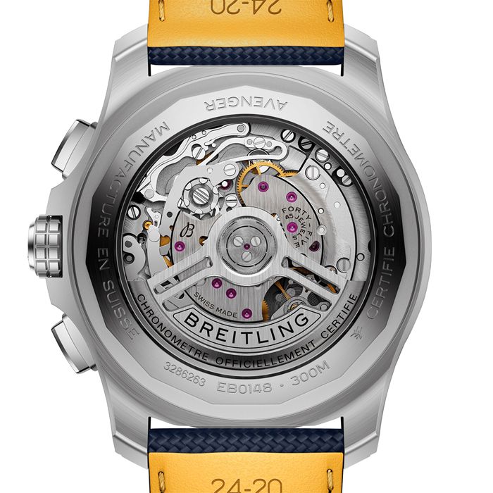 Breitling Super Avenger B01 Cronografo 46mm Uomo Orologio Blu EB0148101C1X1 - immagine 4