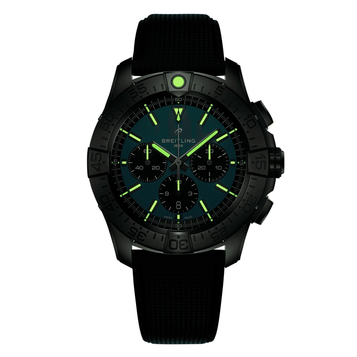 Breitling Super Avenger B01 Cronografo 46mm Uomo Orologio Blu EB0148101C1X1 - immagine 5