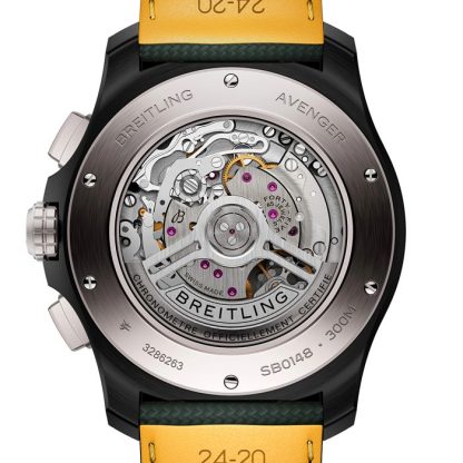Breitling Super Avenger B01 Cronografo 46mm Uomo Orologio Verde SB0148101B1X1 - immagine 2