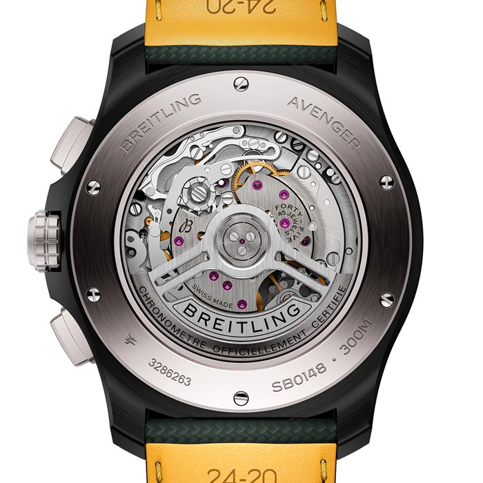 Breitling Super Avenger B01 Cronografo 46mm Uomo Orologio Verde SB0148101B1X1 - immagine 2