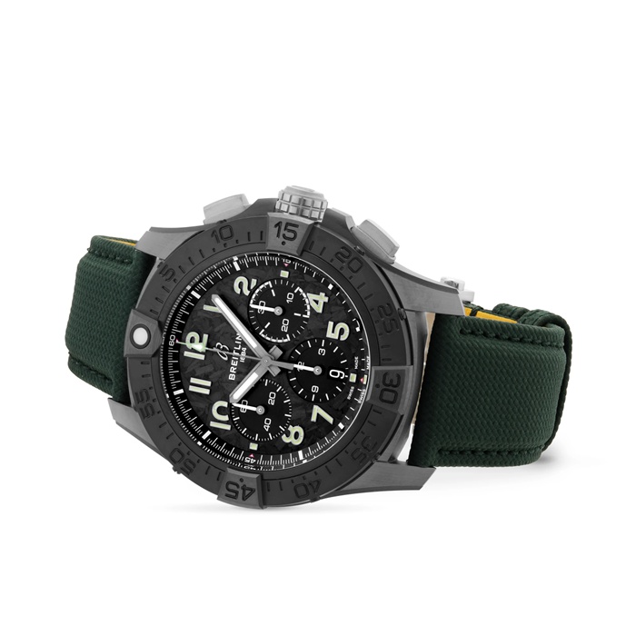 Breitling Super Avenger B01 Cronografo 46mm Uomo Orologio Verde SB0148101B1X1 - immagine 3