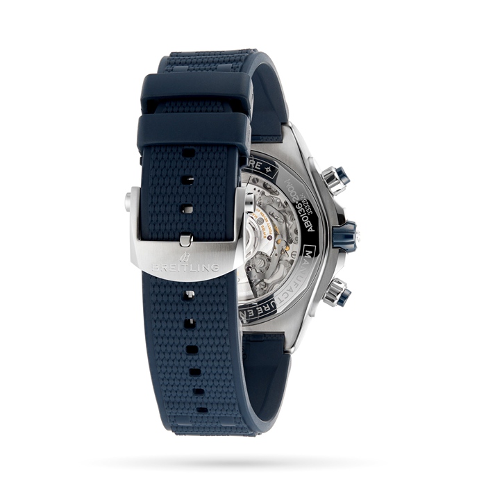 Breitling Super Chronomat B01 44 Orologio con cinturino in gomma AB0136161C1S1 - immagine 4