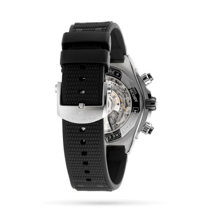 Breitling Super Chronomat B01 44 Orologio in acciaio inossidabile con cinturino in gomma AB0136251B1S1 - immagine 4