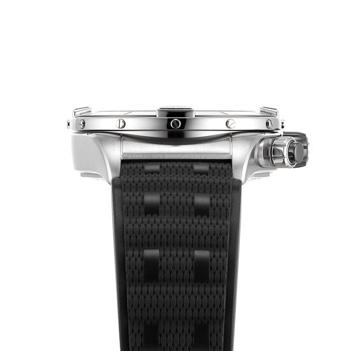 Breitling Super Chronomat B01 44 Orologio in acciaio inossidabile con cinturino in gomma AB0136251B1S1 - immagine 5