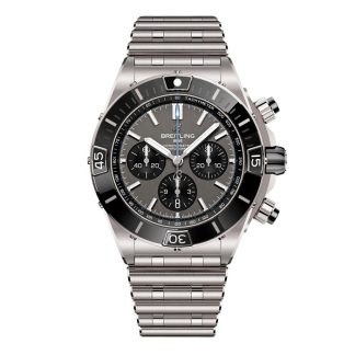 Breitling Super Chronomat B01 44mm Orologio da uomo Grigio Titanio EB0136251M1E1
