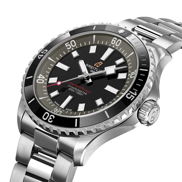 Breitling Superocean 42mm UK Edition Orologio da uomo grigio in acciaio inox A173757A1B1A1 - immagine 2